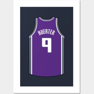 Kevin Huerter Sacramento Jersey Qiangy Posters and Art